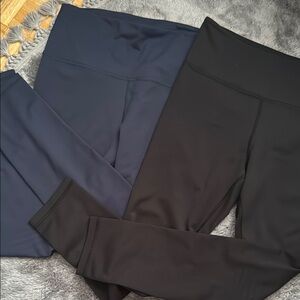 Ziya Black and Navy Leggings